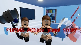 Playing Roblox Jenna story [upl. by Glaab338]