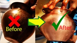 Cleaning Tarnished Copper at Home [upl. by Oker]