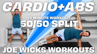 15 MINUTE CARDIO amp ABS WORKOUT  Joe Wicks Workouts [upl. by Goodrich]