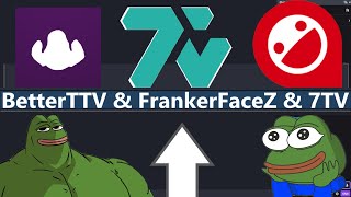 On OBS enable 7TV BTTV amp FrankerFaceZ emotes  How to 2024 [upl. by Engamrahc]