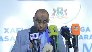 Abdiwali Gaas ayaa caawa ku dhawaaqay in mar kale u taagan yahay Xilka madaxtinimo ee Puntland 2024 [upl. by Oned]