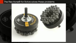 FlexHone for Rotors®  DIY Brake Resurfacing [upl. by Maribel]