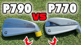 2023 TaylorMade P790 vs P770  Whats the difference [upl. by Malone]