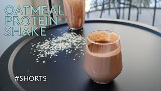 HOW TO make Protein Shake with Oats  ANABOLIC Smoothie with BANANA and PB2 [upl. by Fillander]