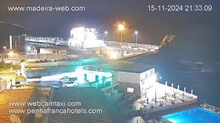 Penha de França Mar Live Webcam wwwmadeirawebcom [upl. by Yrallih628]