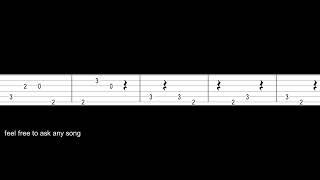 Nirvana  Gallons Of Rubbing Alcohol Flow Through The Strip acoustic intro tabs [upl. by Meng]