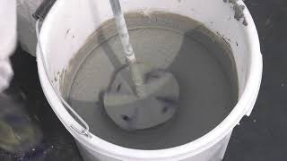 quotHow toquot Video Guide for mixing applying Koster Repair Mortar Plus for structural waterproofing [upl. by Ellenej]