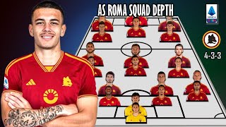 AS ROMA POTENTIAL SQUAD DEPTH WITH TRANSFER ENZO LE FEE  TRANSFER SUMMER 2024 [upl. by Nevlin302]