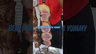 BEEF PICANHA BARBECUE RESTAURANT mostsatisfying YTSHORTVEDEO PINAY BRASIL [upl. by Carmelina]