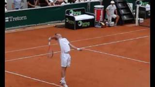 Robin Söderling vs David Ferrer Semifinal Båstad 2010 Slowmotion [upl. by Winna395]