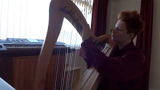 Pippins Song Edge of Night harp and vocals by Jordi Francis [upl. by Ellerrehc757]