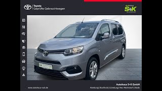 ToyotaPROACE CITY Verso 12 L Turbo 130PS Automatik Kl [upl. by Hugo]