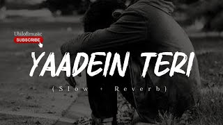 quotBaatein Teri Yaadein Teriquot  Slow  Reverb [upl. by Animas]