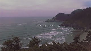 gnash  im so sad official lyric video [upl. by Netnert]