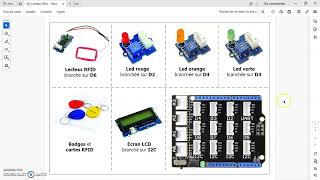 Vidéo 3  Lecteur RFID  Allumage de leds [upl. by Pliske]