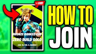 How to Join Tournaments in Fortnite 2024  Full Guide [upl. by Sutherlan]