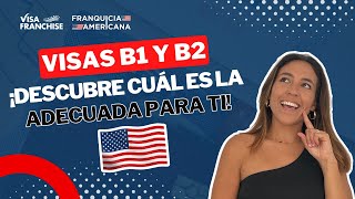 Visa B1B2 ¿Cuál es la Correcta para tu Viaje a Estados Unidos  Entendiendo Sus Diferencias [upl. by Lemaceon]