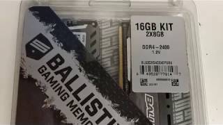 Crucial Ballistix Sport LT 16GB DDR4Kit [upl. by Jennilee852]