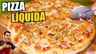 🍕¡Pizza LÍQUIDA en 5 MINUTOS 🥄SIN AMASAR solo con una cuchara La Receta más Rápida para Sorprender [upl. by Sumahs799]