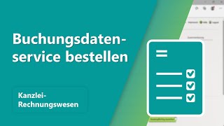 Buchungsdatenservice über die MyDATEV Mandantenregestrierung bestellen [upl. by Ayak]