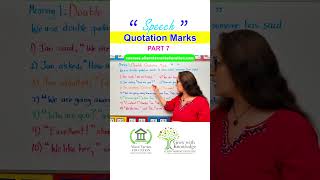 Using Speech Marks  Punctuating Direct Speech  EasyTeaching english writing punctuation speech [upl. by Va]