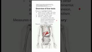 Overview of liver tests [upl. by Ingraham86]