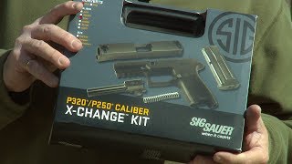 Sig P320 Caliber XChange Kit and Installation 344 [upl. by Alyssa]