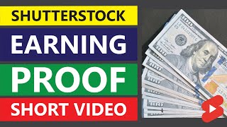 shutterstock Earning Proof  How to earn money with shutterstock  Shutterstock Tips for beginners [upl. by Statis315]