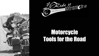 Motorcycle Tools for the Road [upl. by Asiat420]