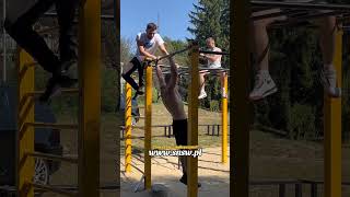 Zmierz się z najlepszymi SNSW BitwyPrzeKotów StreetWorkout kalistenika trening muscleup [upl. by Kipp]