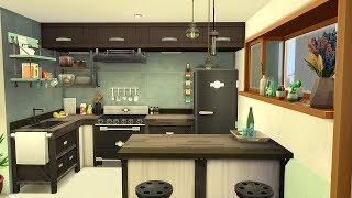 TINY ECO LIFESTYLE APARTMENT 🌿 SIMS 4 SPEED BUILD STOP MOTION PINECREST APARTMENTS 402 NO CC [upl. by Nimar904]