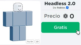 ✅ COMO tener HEADLESS GRATIS en ROBLOX 2024 Muy Fácil [upl. by Enneiviv48]