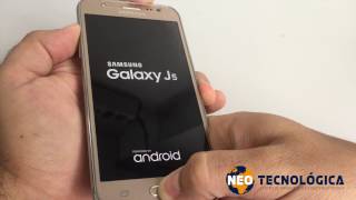 Hard Reset Samsung Galaxy J5 J500 [upl. by Tdnerb482]