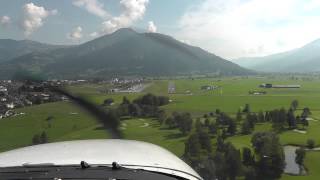 Rundflug durch die Alpen nach Zell am See [upl. by Lunette359]