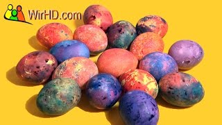 Speckle Egg  Colorful Easter Eggs  Coloring Easter Eggs  DIY Youtube Video [upl. by Eimma883]