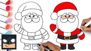 How To Draw Santa Claus [upl. by Aidnyl482]