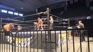 WrestlePro Alaska Tag Team ChampionshipFallah Bahh amp KM vs Calvin James amp Kid Money w YT Jones [upl. by Yelram]