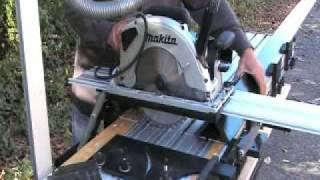 EZ track saw  Radial Arm Saw take 1 [upl. by Nnyleitak]