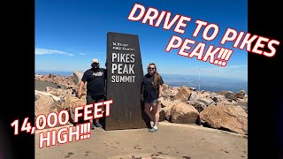 14000 Feet High First Time On Pikes Peak [upl. by Kenward632]