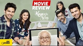 Kapoor amp Sons  Movie Review  Anupama Chopra [upl. by Iur]