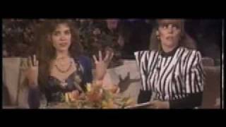 Gloria Trevi discusión con Verónica Castro en quotY Vero América Vaquot 1992 [upl. by Kirima280]