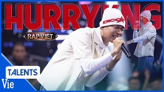 HURRYKNG tổ đội GERDNANG gây bão sân khấu với Hãy Yêu Tôi Bây Giờ  Rap Việt Live Stage [upl. by Norac214]