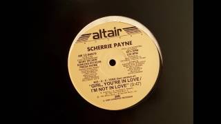 Scherrie Payne  Girl Youre In Love  Im Not In Love MiXXXtend Version Vinyl  1982 [upl. by Huberman500]