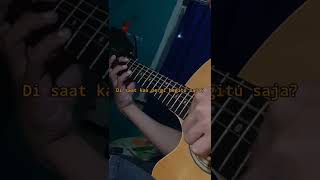 mengapa masih ada sisa rasa di dada  petikan gitar sedih shorts [upl. by Monika182]