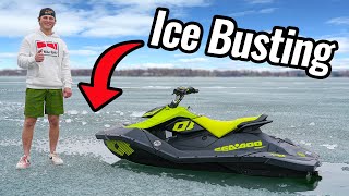 New Jet Ski Ice Busting [upl. by Ashlin]