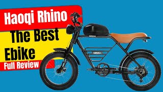 Haoqi Rhino Motorbike  Full Review [upl. by Madaih29]