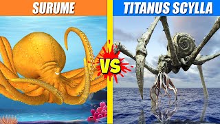 Surume vs Titanus Scylla  SPORE [upl. by Odnolor]