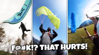 10x Paragliding GONE WRONG Paragliding Accidents Compilation [upl. by Acemaj343]