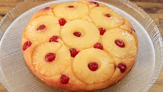 Pineapple Upside Down Cake Recipe [upl. by Aniweta24]