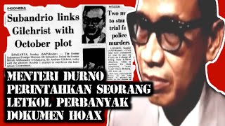 Kisah Letkol Ragowo Diperintahkan Soebandrio Perbanyak Dokumen Hoax [upl. by Barnie985]